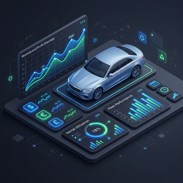 Cách tính lợi nhuận kinh doanh xe tự lái chi tiết (ROI & Biến phí)